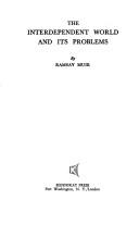 Cover for The interdependent world and its problems.