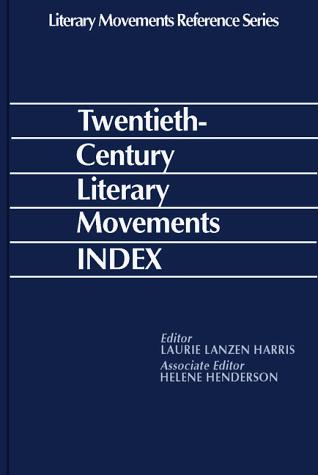 Cover for Twentieth-century literary movements index