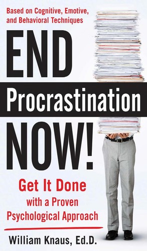 Cover for End procrastination now!