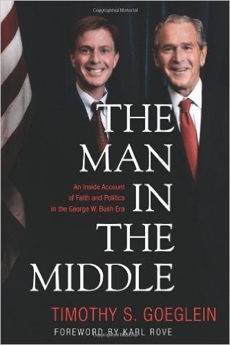 Cover for The man in the middle