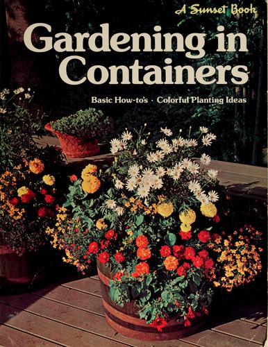 Cover for Gardening in containers