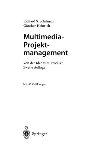 Cover for Multimedia-Projektmanagement