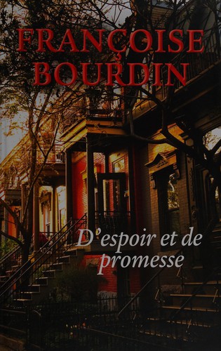 Cover for D'espoir et de promesse