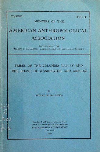 Cover for Tribes of the Columbia valley and the coast of Washington and Oregon