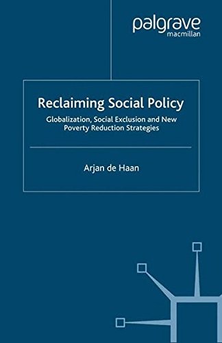 Cover for Reclaiming Social Policy