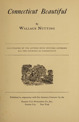 Cover for Connecticut beautiful