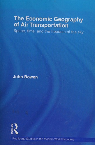 Cover for Economic Geography of Air Transportation