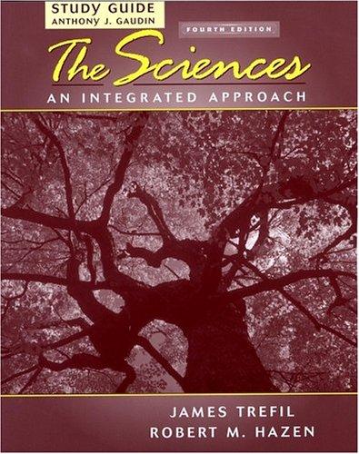 Cover for Study Guide to accompany The Sciences
