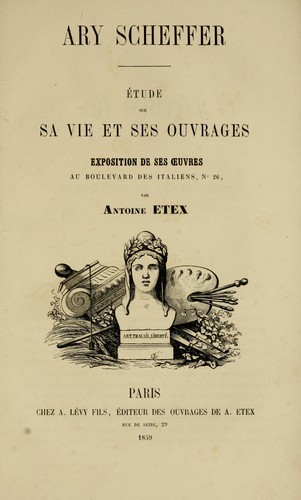 Cover for Ary Scheffer