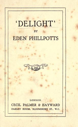 Cover for Delight