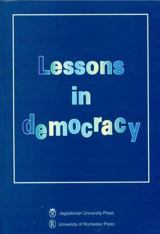 Cover for Lessons in democracy