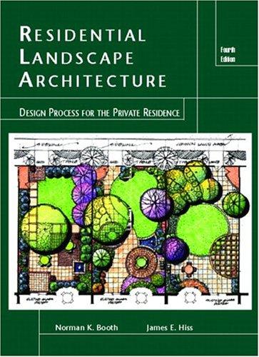 Cover for Residential Landscape Architecture
