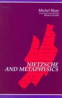 Cover for Nietzsche and metaphysics