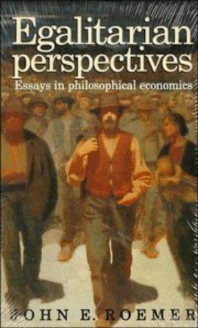 Cover for Egalitarian perspectives