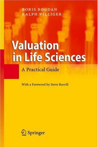 Cover for Valuation in Life Sciences