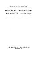 Cover for Dispersing population