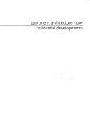 Cover for Apartment Architecture Now