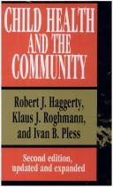 Cover for Child health and the community