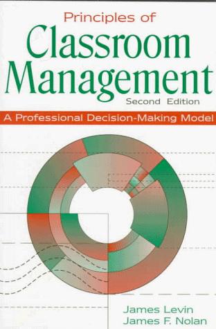 Cover for Principles of Classroom Management