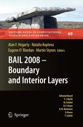 Cover for BAIL 2008 - boundary and interior layers