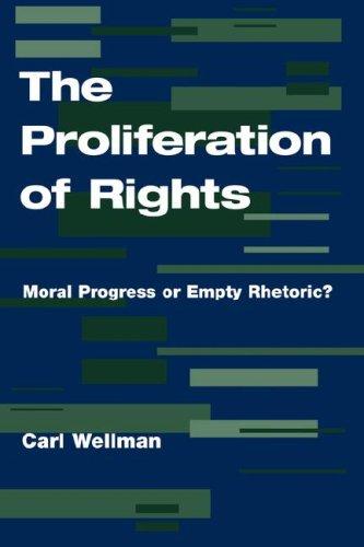 Cover for The proliferation of rights