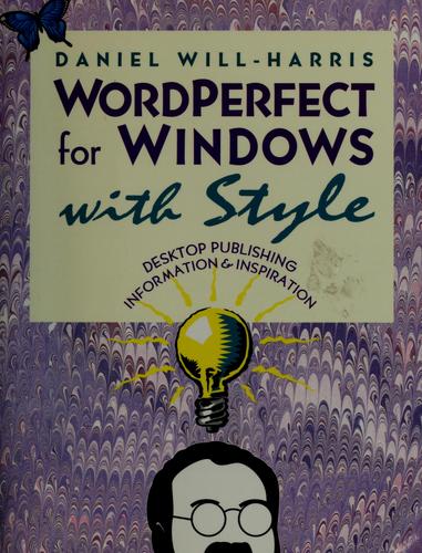 Cover for WordPerfect for Windows with style
