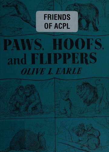 Cover for Paws, hoofs, and flippers
