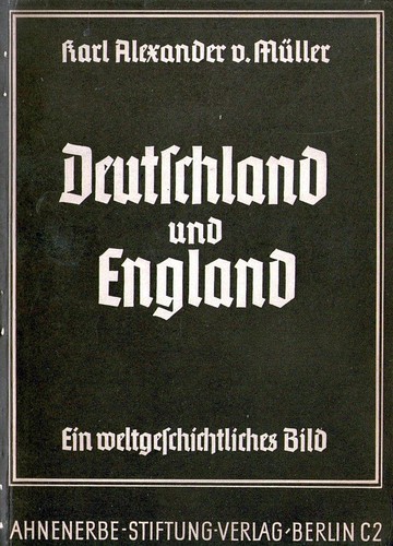 Cover for Deutschland und England