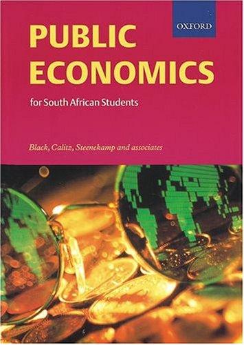 Cover for Public economics for South African students