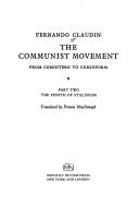 Cover for The Communist movement