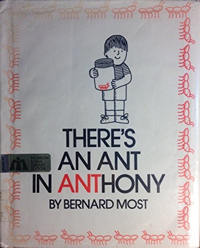 Cover for There's an ant in Anthony