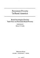 Cover for Persistent poverty in rural America
