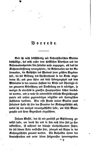 Cover for Johann Wessel, ein Vorgänger Luthers
