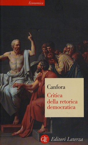 Cover for Critica della retorica democratica