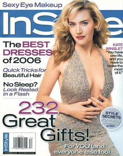 Cover for In Style, December 2006 Issue