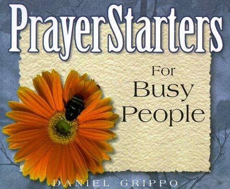 Cover for PrayerStarters for busy people