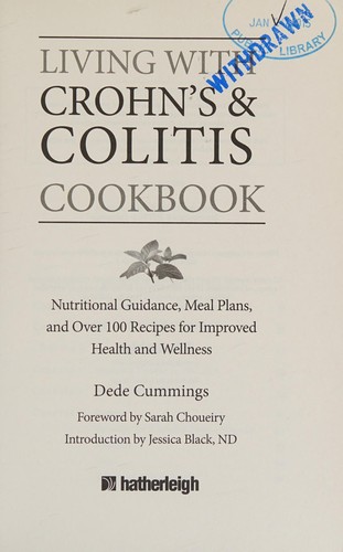 Cover for Living with Crohn's and Colitis Cookbook