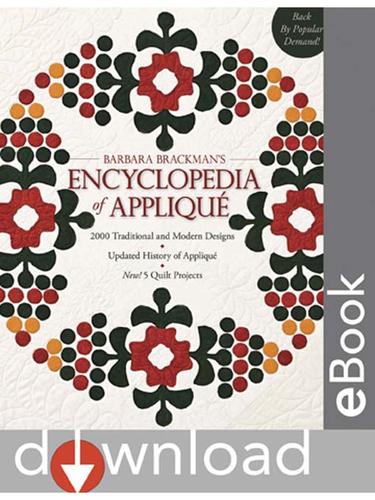 Cover for Barbara Brackman's Encyclopedia of Applique