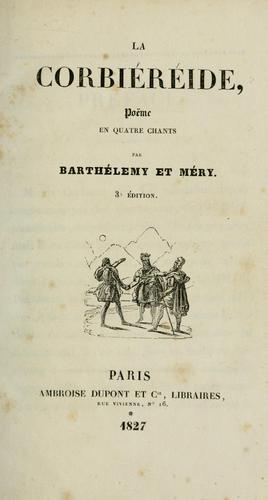 Cover for La Corbiéréide