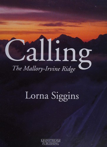 Cover for Everest calling