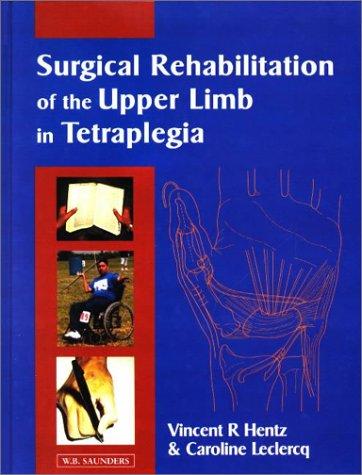 Cover for Surgical Rehabilitation of the Upper Limb in Tetraplegia