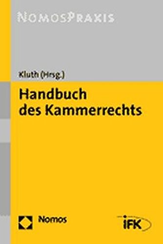 Cover for Handbuch des Kammerrechts
