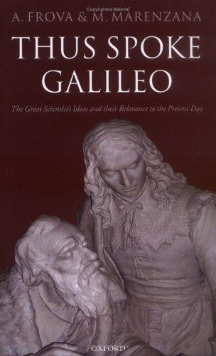 Cover for Thus Spoke Galileo