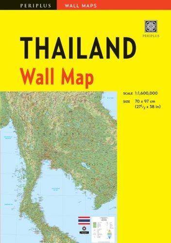 Cover for Periplus Thailand Wall Map (Periplus Wall Maps)