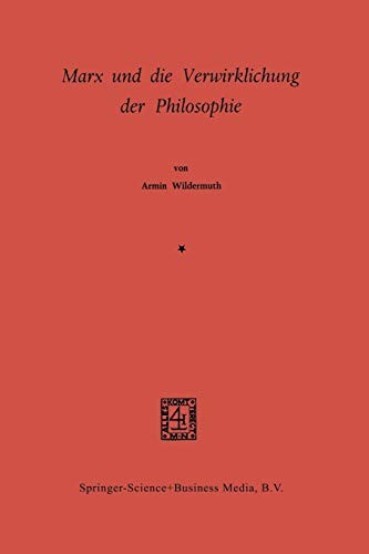 Cover for Marx und die Verwirklichung der Philosophie