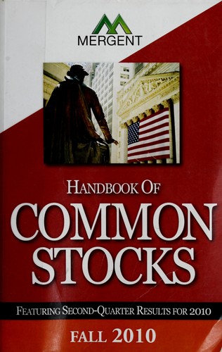Cover for Mergent's Handbook of Common Stocks
