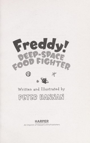 Cover for Freddy, deep-space food fighter