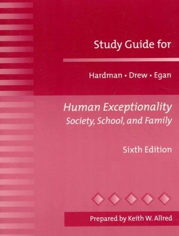 Cover for Human Exceptionality