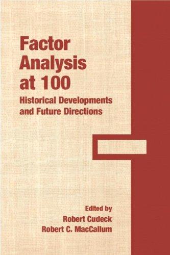 Cover for Factor Analysis at 100