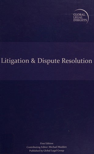 Cover for Litigation & dispute resolution